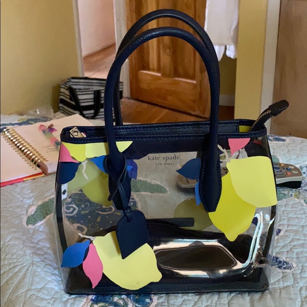 Kate Spade clear crossbody